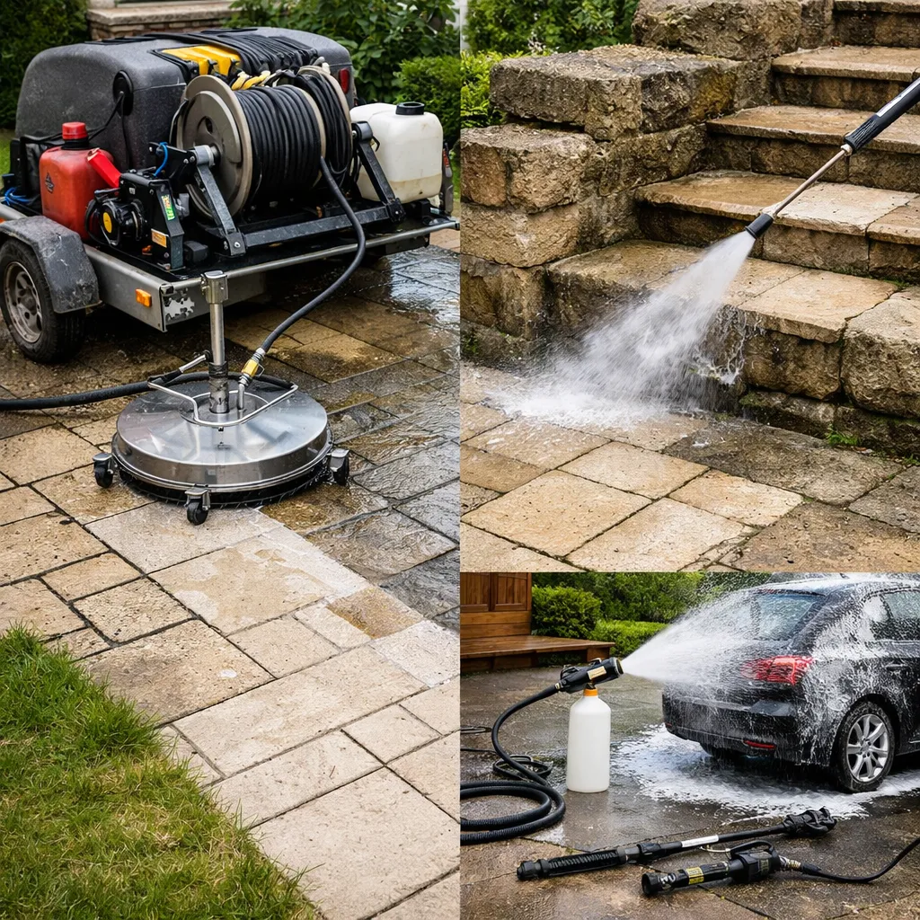 Nettoyage haute pression et extérieurs dans l'Hérault - EclatPrestige34